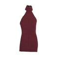 thumbnail image 3 of Vestido elástico para niña a escala 1/12, mini muñeca, vestido informal en miniatura para muñeca femenina de 6'', accesorios para el cuerpo de rojo, 3 of 8