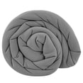 thumbnail image 3 of Therapedic Home Solutions Cozy Cool Oversized Cooling Throw Blanket, Summer Cool and Chilling Grey Throw, 3 of 6