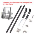 thumbnail image 2 of Tignapoo Dual Z Axis Upgrade Kit for Creality Ender 3 - 3D Printer Accessory Pack with Enhanced Dual Lead Screw System, Aluminum and Stainless Steel Components, Black Finish, 2 of 6