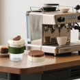thumbnail image 1 of fsxdhpcsgfc Tall Ceramic Coffee Mugs Set Glass Coffee Cup With Ice Tray Set For Home And Use Insulated Coffee Cup With Built In Tray, 1 of 7