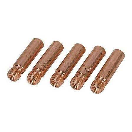 DyGTyX 5 Per Pack Mig Replacement Contact Tips 0.023 in. - 0.025 in. 0.6 Mm Mig Or Flux Wire