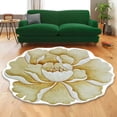 thumbnail image 4 of ViLaViDeca Heat Transfer 3D Shaped Flower Floor Mat Sofa Bedroom Living Room Carpet, 4 of 6