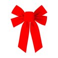 thumbnail image 4 of Recién llegado, cinta de Navidad, lazo rojo de terciopelo, lazo de Navidad personalizado para decoración navideña, 4 of 4