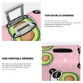 thumbnail image 5 of Naloa Panda Avocado Elastic Suitcase Protector, Travel Suitcase Protector Cover Fits 18-32in Suitcase - X-Large, 5 of 9