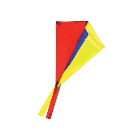 Melissa & Doug Multi-Color Wind Runner Cutter Kite (22-Inch (Best Wind For Kite Flying)