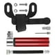 thumbnail image 4 of GOOHOCHY Mini inflador de neumáticos portátil para bicicleta, de aleación de aluminio, para montaña y carretera, manual (negro y rojo), 4 of 8