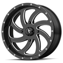KMC-XD Wheels M36-018756M XDWM36-018756M SWITCH 18x7 4x156.00 GLOSS BLACK MILLED (0 mm)
