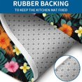 thumbnail image 4 of Pioneer Flower Floral Print Pattern Bathroom Rugs Sets 3 Piece, Toilet Cover Set, Absorbent Non Slip Bathroom Mats with U-Shaped Contour Rug, 4 of 5