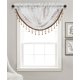 thumbnail image 1 of Cenefa Swag Bordado Floral 47 x 37 pulg Taupe Olivia Gray, 1 of 2