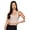 Sand, variant on RBX Active Women's Ultra Soft Active Cropped Bra Tank Top With Shelf Bra