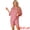 Brick Red, variant on Women's 2-Piece Plus Size Workout T-Shirt with Biker Shorts Set M Gray Blue