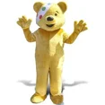 thumbnail image 2 of 2025 high quality One-eyed bear Mascot Clothing walking cartoon Apparel Halloween Christmas Birthday party dress, 2 of 3