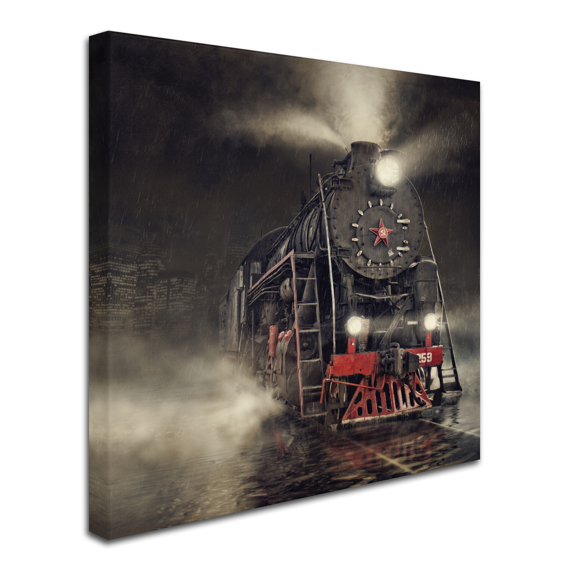 Trademark Fine Art 'Beyond Express' Canvas Art by Dmitry Laudin