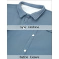 thumbnail image 3 of FEOYA Mens Casual Cardigans Waffle Knit Jacket Button Down Jacket Winter Cardigan Cotton Cardigan with Pocket Padded Lapel Collar Coat Long Sleeve Spring Fall Knitted Clothes 2XL, 3 of 6
