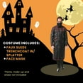 thumbnail image 5 of Costume Culture by Franco LLC Mr. Monster Adult Costume Trenchcoat | Standard Male, 5 of 6