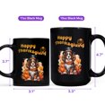 thumbnail image 4 of Happy Thanksgiving Cavalier King Charles Spaniel Welcome Thankful Fall Autumn Mug Dog Lover Gifts Coffee Tea Cup - 02021, 4 of 4