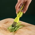 thumbnail image 4 of Cortador de Cebolla Verde de 3 en 1,Cortadores de Verduras para Cocina,Cebolla, 4 of 9