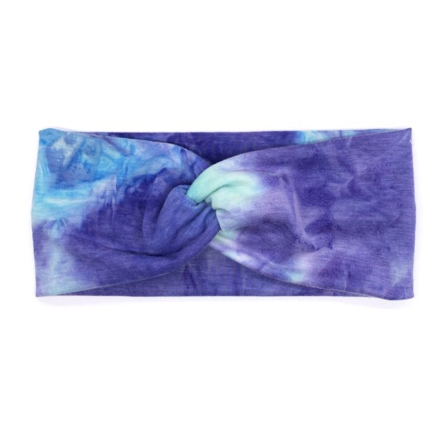 Banda para el cabello deportiva europea y americana, diadema antitranspirante para mujer, absorbente del sudor, elástica, para yoga, correr, fitness, cabello ancho, moda