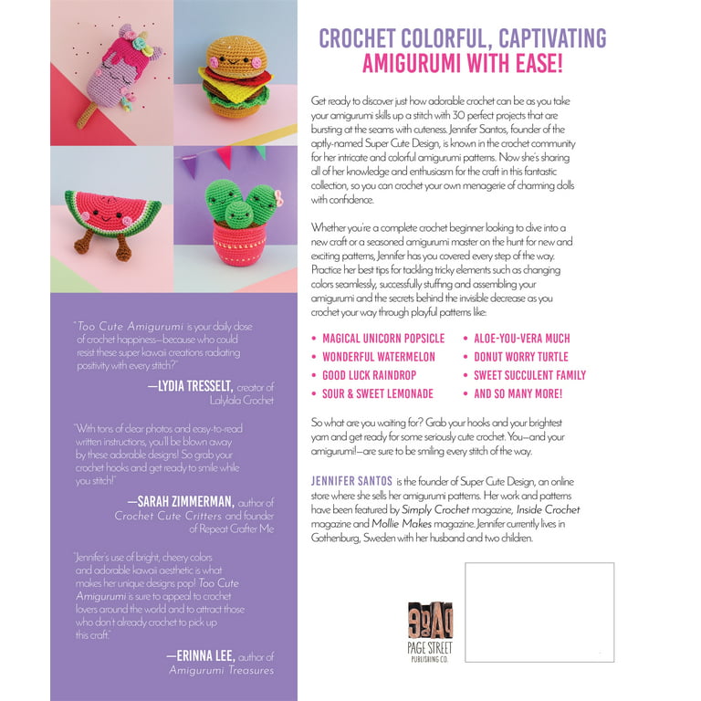 Too Cute Amigurumi - Crochet Book Review - Ami Amour