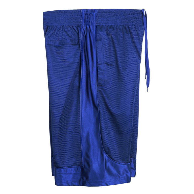 Adult Small ROYAL 11 Inseam Dazzle Adult Basketball Shorts