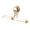 B, variant on Eqslft Kitchen Paper Towel Holder with Suction Cup, Stainless Steel and Wood Decor, no Drill Under Cabinet, Large Metal Tissue roll Holder Hanging Storage