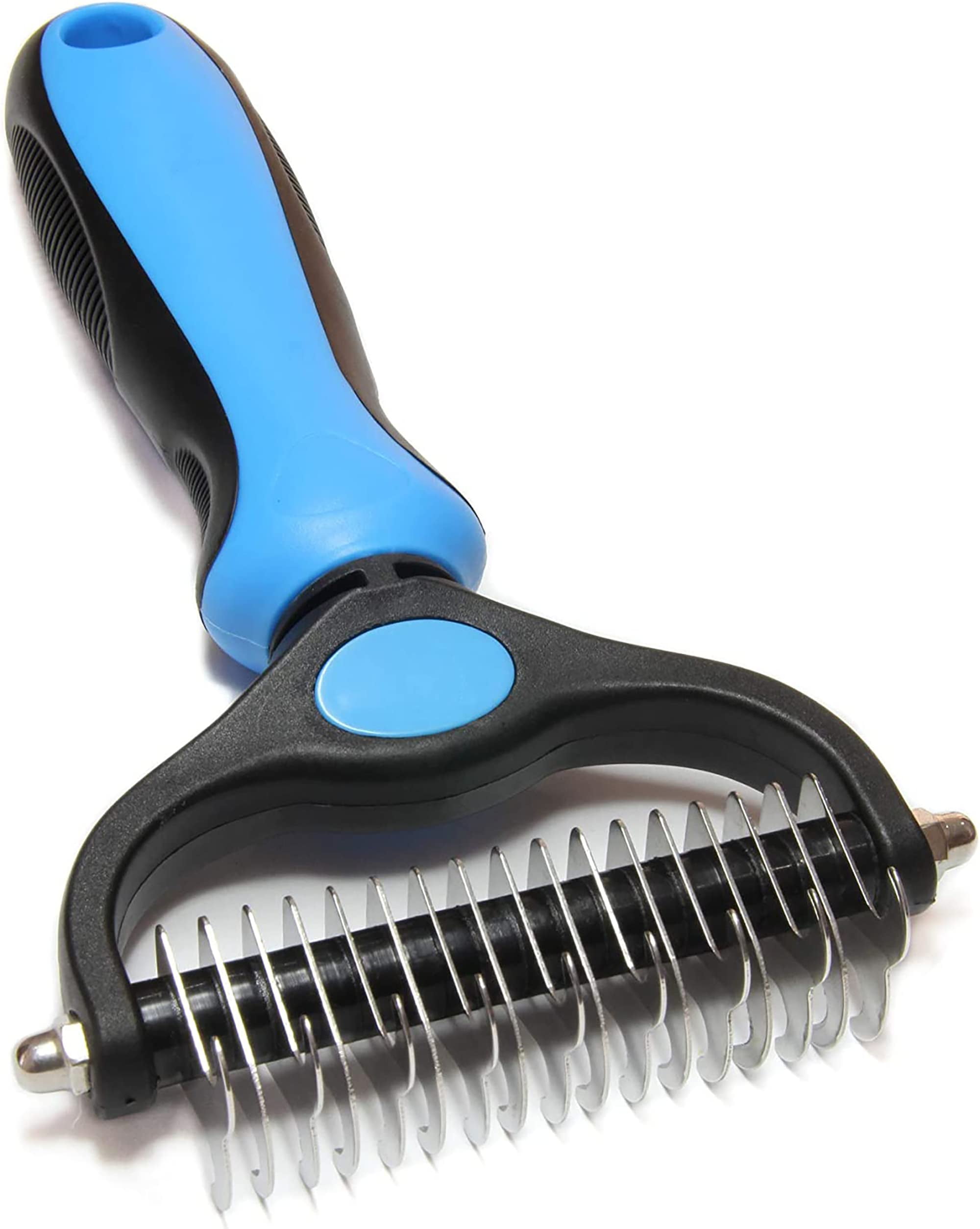 Dog Hair Brush Pet Slicker Brush Puppy Double Side Shedding Grooming