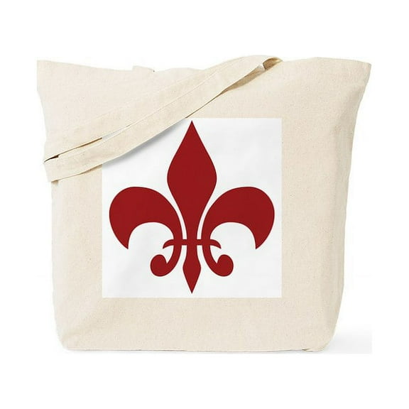 CafePress - Fleur De Lis Tote Bag - Unisex Canvas Tote Bag, Beige, 1-Piece