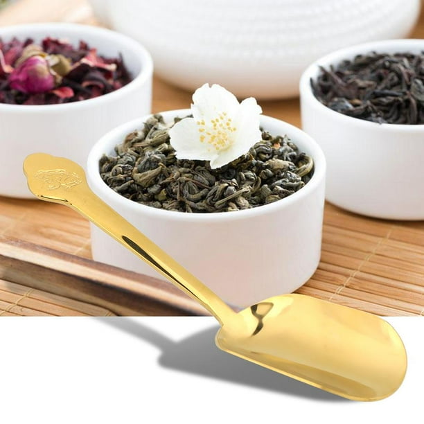 Mgaxyff Dry Food Scooper,Loose Leaf Tea Scoop,Stainless Steel Loose