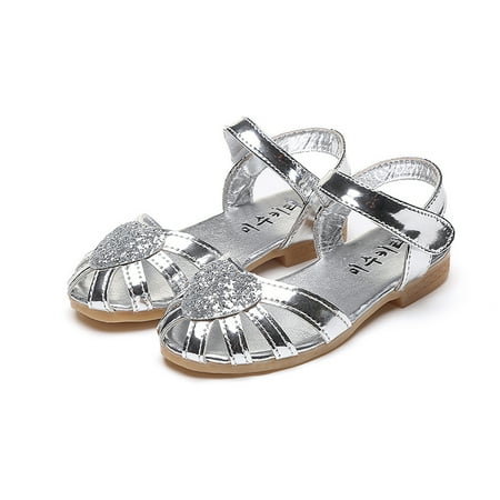 

Girl Princess Kid Shoes Dance Party Dress Flat Sandals Summer Shoes