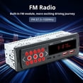 thumbnail image 2 of Riwesomey Reproductor MP3 Bluetooth para coche, inserción de tarjeta, disfrute de música sin pérdidas, unidad USB multifuncional Combinaciones de reproductor de DVD/TV para coche, 2 of 6