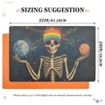 thumbnail image 6 of Yayeee Doormat for Indoor Entrance 32" x 20" Non Slippery Floor Rug, Skeleton with Rainbow, 6 of 8