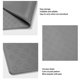 thumbnail image 3 of Estera de alimentación para mascotas estera de alimentación resistente al deslizamiento con borde elevado impermeable de silicona para el hogar ANGGREK Otros, 3 of 8