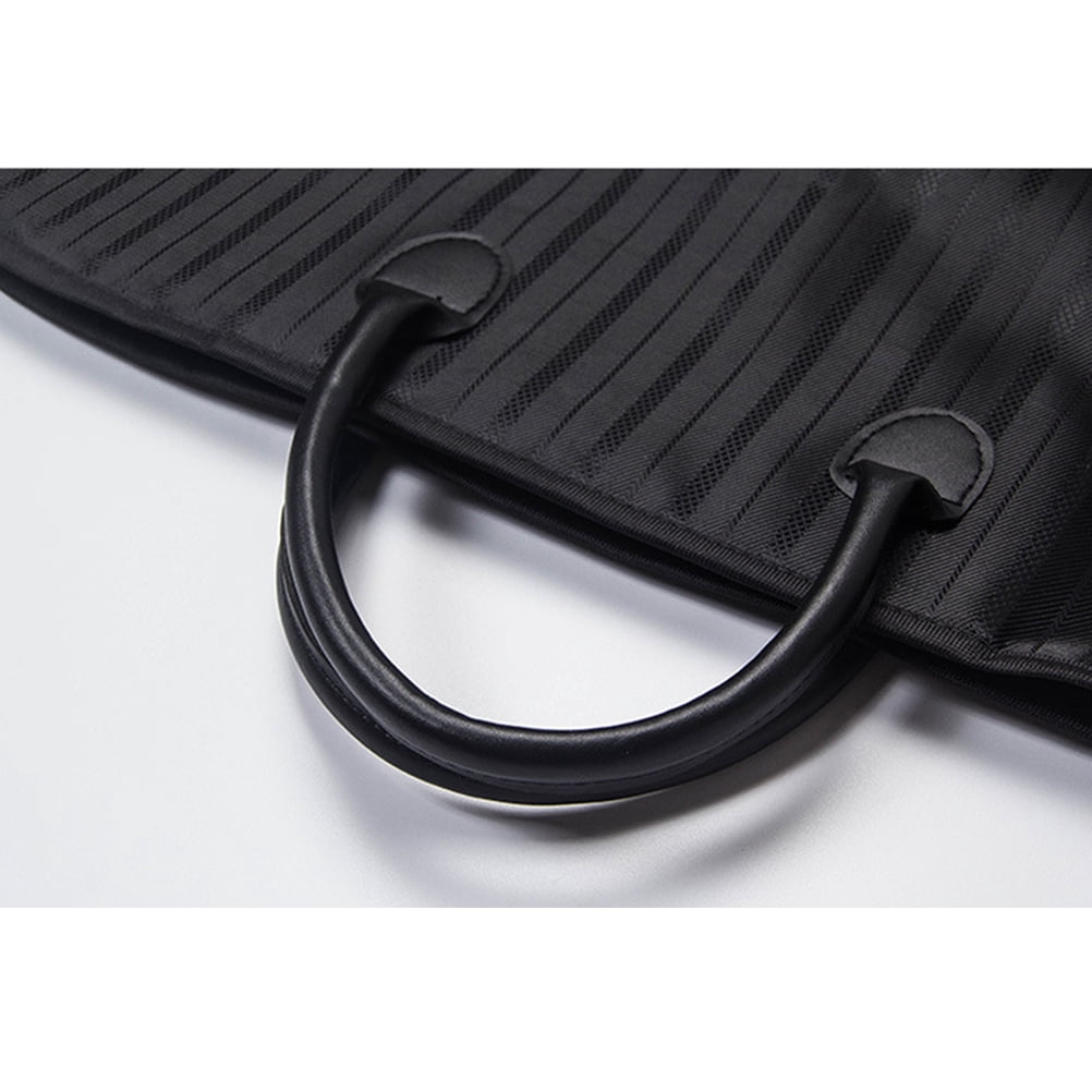 CATIEBYE Oxford Cloth Suit Cover Black Garment Carrier Zipper Coat Bag Prevents Wrinkles