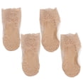 thumbnail image 1 of 2 pares de calcetines de encaje de moda, medias delicadas de malla, calcetín calado para mujer y niña (calcetines color piel, solo rosa, tabla de embalaje), 1 of 6