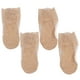 thumbnail image 1 of 2 pares de calcetines de encaje a la moda, medias delicadas, calcetería de malla, calzado hueco para mujer y niña, 1 of 5