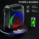 thumbnail image 4 of Bocina JYX, Bocina Bluetooth, Micrófono con Cable, Altavoz Portátil con Luz de DJ, 4 of 8