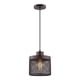 thumbnail image 1 of Lámpara Colgante 60W Tecnolite HOME Málaga Negro Metal, 1 of 4