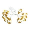 thumbnail image 1 of Yuarrent Lámparas de cuerda Exquisito Quemador de queroseno Modelado Adorno musulmán islámico Luz LED Cadenas de iluminación con pilas Kits de decoración para fiestas 1.5 Meter/10 Lampen Yuarrent HA061930-01, 1 of 6