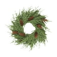 thumbnail image 2 of Corona de puerta de entrada, corona de vegetación artificial para decoración de interiores de granja, 2 of 9