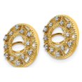 thumbnail image 2 of Finest Gold 14K White Gold Fancy 1 CTW Diamond Jackets Earring, 2 of 2