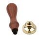 thumbnail image 3 of Sello de cera animal Sello de latón Cabeza de madera Mango de madera Sello de sellado extraíble para sobres Invitaciones Sweethay HA5860-00B, 3 of 6