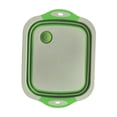 thumbnail image 3 of Tabla de cortar plegable Strade Fareast Limited cesta de almacenamiento multifunción L verde, 3 of 8