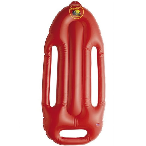Smiffy's Costumes Baywatch Inflatable Mock Life Raft Preserver Boogie Board 27" Costume Accessory