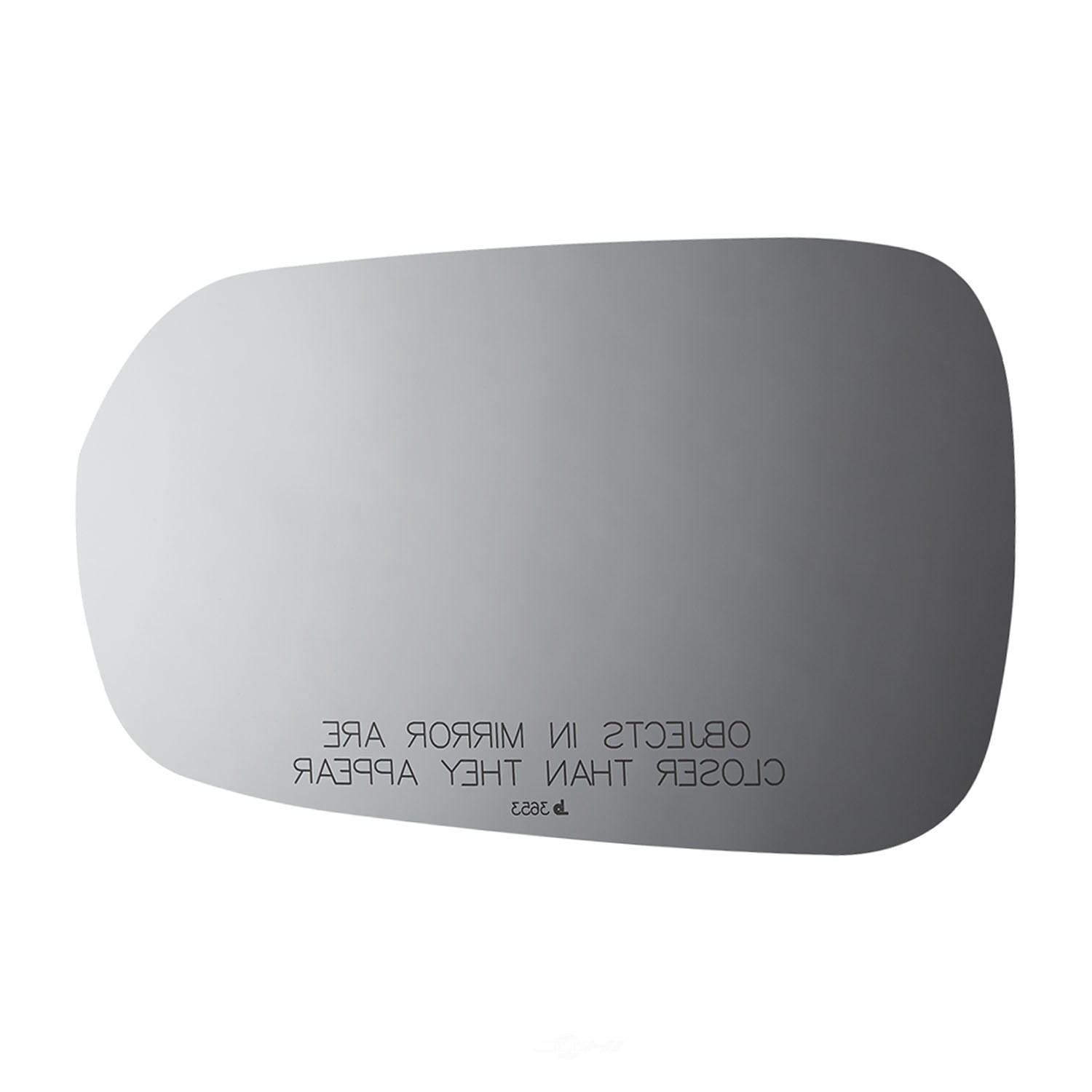 Burco Side View Mirror Replacement Glass - Clear Glass - 3653