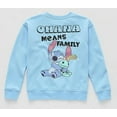 thumbnail image 2 of Disney Collection Little Kids Crew Neck Long Sleeve Lilo & Stitch Sweatshirt Size 4, 2 of 4