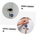 thumbnail image 3 of HUGFEGWE 100pcs Hand Sign Listing Numbered Tags Numbered Key Tags Metal Tags Numbered Id Tags Numbered Storage Tags Keychain Key Identifiers Numbered Key Rings License Plate Aluminum Alloy, 3 of 9