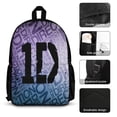 thumbnail image 3 of 3PCS One Music Direc-,Ti0n Backpack Set With Front Pocket Large Capacity Bookpacks With Lunch Box Pencil Case Backpack Set, 3 of 6