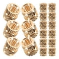 thumbnail image 4 of TAILTOSS 50Pcs Brass Threaded Insert Heat Embedment Nut Female Thread for Plastic and Wood, 4 of 8
