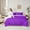 Purple, variant on Feelyou Damask Floral Red Bedding Comforter Set 7pcs, Hippie Tribal Abstract King Bedding Sets, Western Modern Fashion Reversible Bed Sheets, Breathable Home Decor