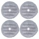 thumbnail image 2 of 4 Uds almohadillas de fibra para fregar fregona de alta resistencia paño de limpieza accesorio de repuesto apto para fregonas LG, 2 of 5